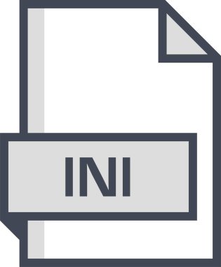 belge tipi vektör illüstrasyonu