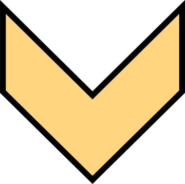 kullanıcı arayüzü ok simgesi, vektör illüstrasyonu