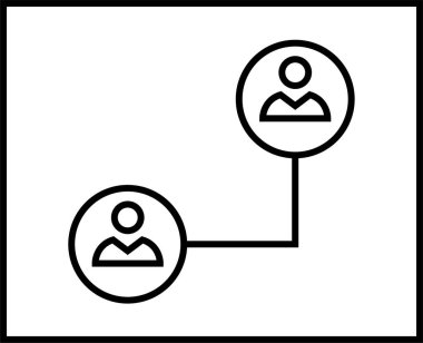 Web arayüzü simgesi, vektör illüstrasyonu