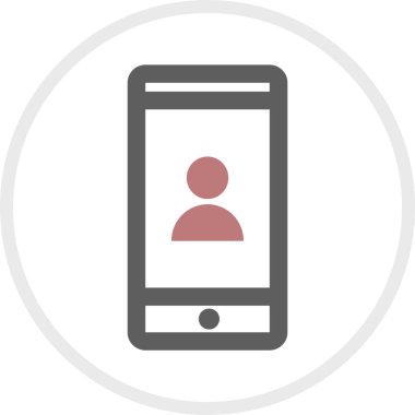 Web arayüzü simgesi, vektör illüstrasyonu