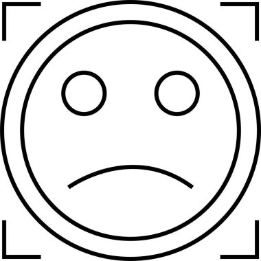 emoji yüz vektör illüstrasyonu