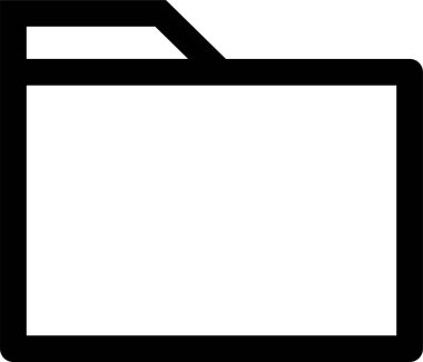 Dosya. Web simgesi basit illüstrasyon