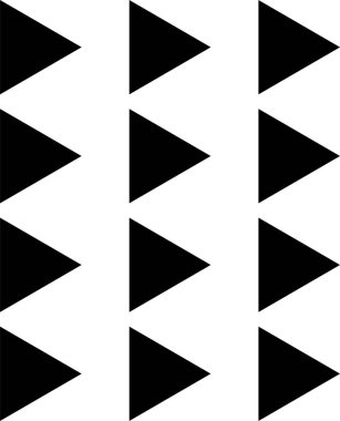 Basit bilgisayar arayüzü simgesi, vektör illüstrasyonu