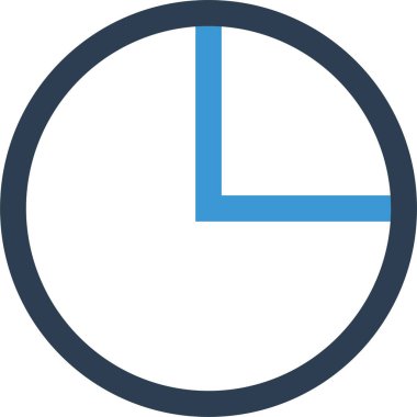 Basit rapor simgesi vektör illüstrasyonu