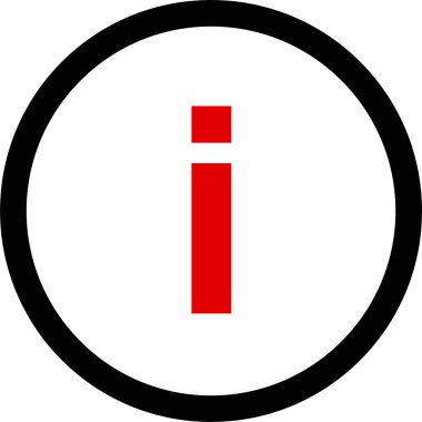 Eksi. Web simgesi basit tasarım