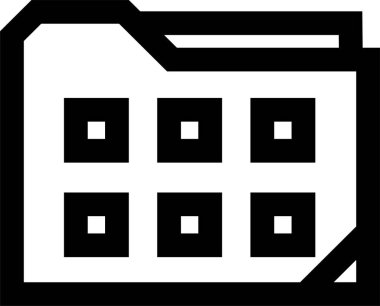 dosya adı simgesi vektör illüstrasyonu