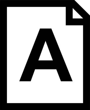 Bir b simgesinin vektör illüstrasyonu