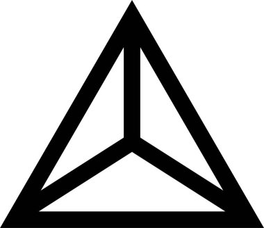 Pusula. Web simgesi basit illüstrasyon