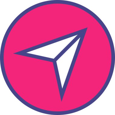 kullanıcı arayüzü ok ileti simgesi, vektör illüstrasyonu