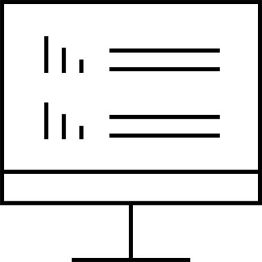 Basit web bilgi simgesi, vektör illüstrasyonu