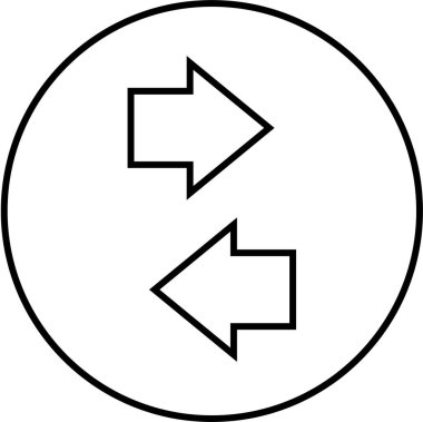 Basit web bilgi simgesi, vektör illüstrasyonu