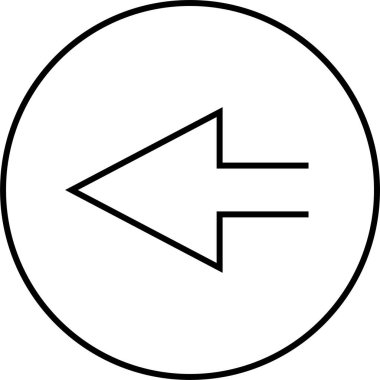 kullanıcı arayüzü ok simgesi, vektör illüstrasyonu