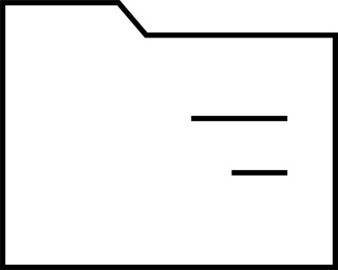 bilgisayar arayüzü dizin simgesi, vektör illüstrasyonu