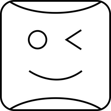 emoji yüz vektör illüstrasyonu