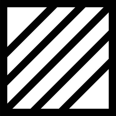 Basit satır simgesi, vektör illüstrasyonu