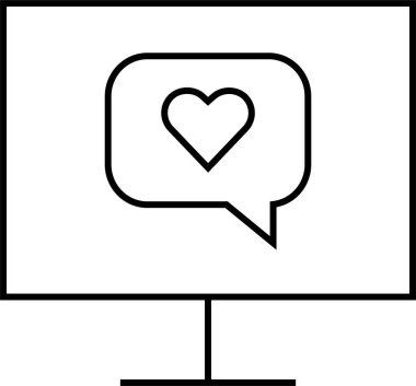  SMS ve Metin konuşma ikonu vektör illüstrasyonu