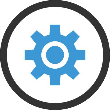 Çarklı. Web simgesi basit illüstrasyon