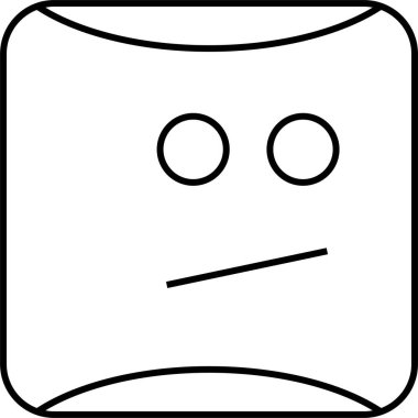 emoji yüz vektör illüstrasyonu