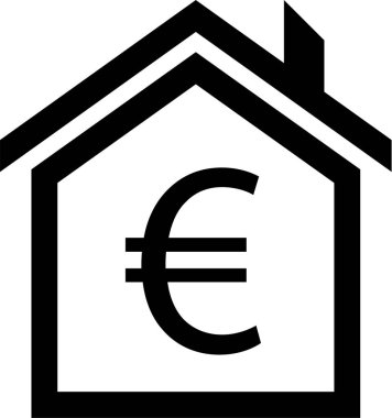 Avro simgesi vektör illüstrasyonu 