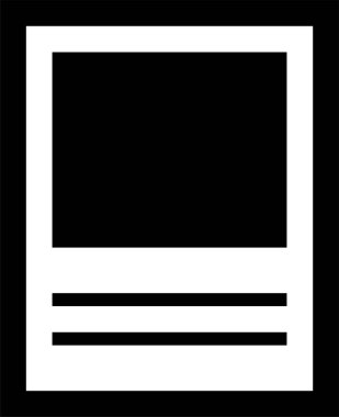 Web arayüzü simgesi, vektör illüstrasyonu