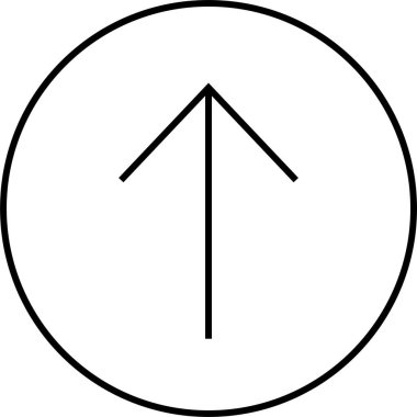 Web Arrow Simgesi, Vektör İllüstrasyonu