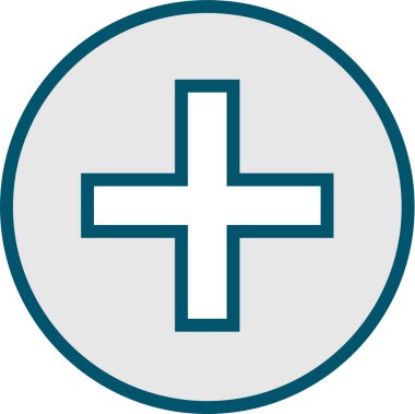 çapraz işaret simgesi vektör illüstrasyonu 