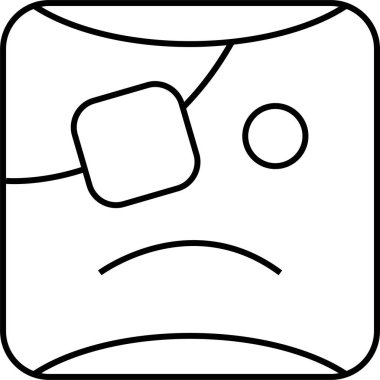 emoji yüz vektör illüstrasyonu