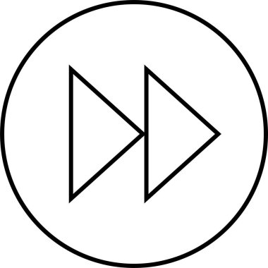 Web Arrow Simgesi, Vektör İllüstrasyonu