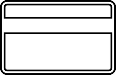 Basit e-ticaret konsepti simgesi, vektör illüstrasyonu