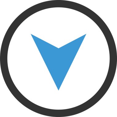 Konum simgesi. Yönlendirme simgesi. Harita Simgesi, Vektör İllüstrasyonu