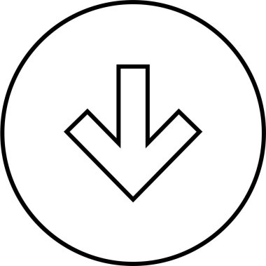 Basit web bilgi simgesi, vektör illüstrasyonu