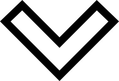 kullanıcı arayüzü ok simgesi, vektör illüstrasyonu