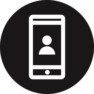 kullanıcı profili simgesi, vektör illüstrasyonu