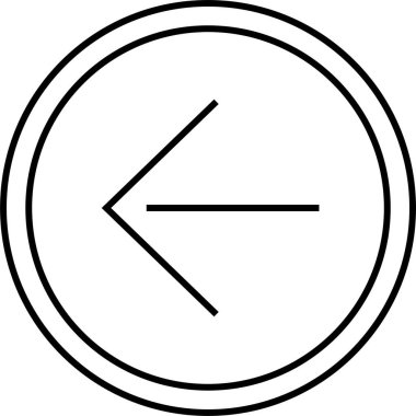 Web Arrow Simgesi, Vektör İllüstrasyonu