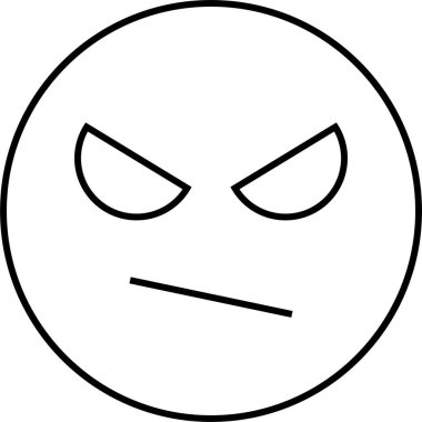 emoji yüz vektör illüstrasyonu