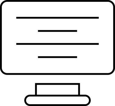 veritabanı. Web simgesi basit illüstrasyon