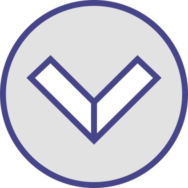 kullanıcı arayüzü ok simgesi, vektör illüstrasyonu