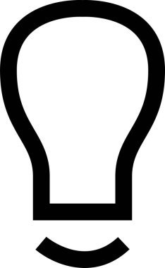 Bir kadın baş simgesinin vektör illüstrasyonu