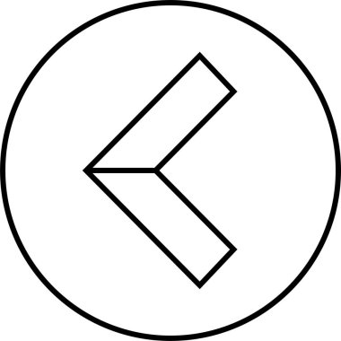 Web Arrow Simgesi, Vektör İllüstrasyonu