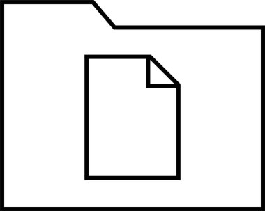 bilgisayar arayüzü dizin simgesi, vektör illüstrasyonu