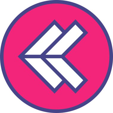 kullanıcı arayüzü ok simgesi, vektör illüstrasyonu