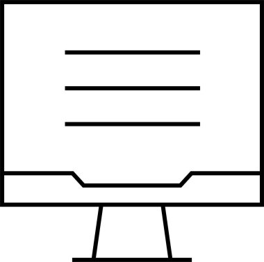 SMS ve Metin konuşma ikonu vektör illüstrasyonu