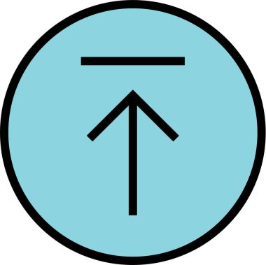 navigasyon simgesi işaret vektör çizimi