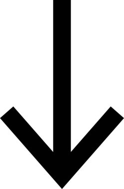 kullanıcı arayüzü ok simgesi, vektör illüstrasyonu