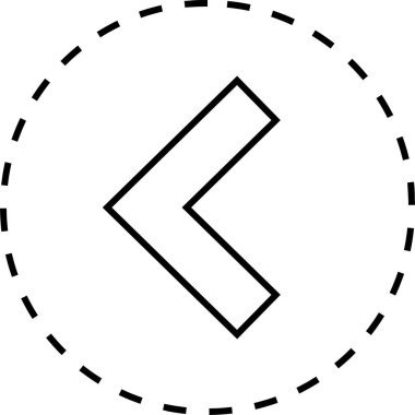 Web Arrow Simgesi, Vektör İllüstrasyonu