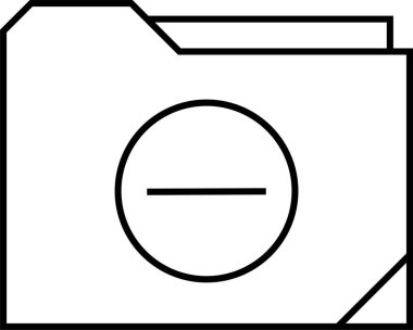 bilgisayar arayüzü dizin simgesi, vektör illüstrasyonu