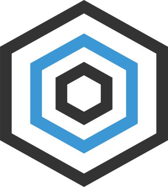 Basit bilgisayar arayüzü simgesi, vektör illüstrasyonu