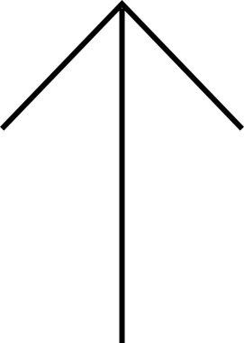 kullanıcı arayüzü ok simgesi, vektör illüstrasyonu