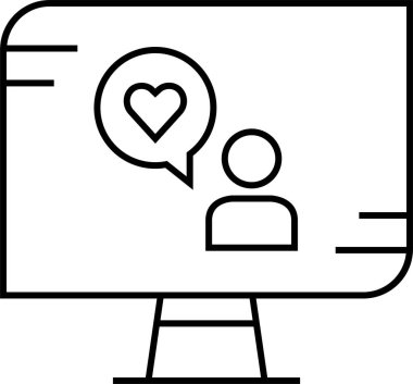 SMS ve Metin konuşma ikonu vektör illüstrasyonu