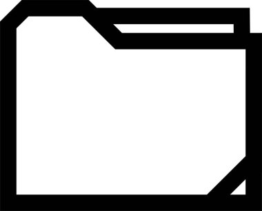 dosya adı simgesi vektör illüstrasyonu